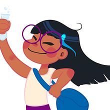 Meu projeto do curso: Design de personagens para animação com Photoshop. Projekt z dziedziny Trad, c i jna ilustracja użytkownika Noam Wurzel - 27.07.2020