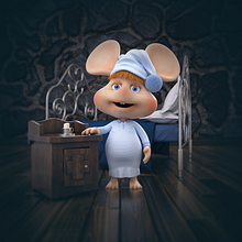 Topo Gigio. 3D, 3D Design, and Digital Design project by Adrián Pastorizzo - 07.21.2020