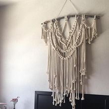 Mi Proyecto del curso: Introducción al macramé: creación de un tapiz decorativo. Arts, Crafts, Decoration, and Macramé project by Mónica Hernández - 07.21.2020