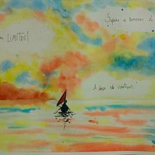 In the Sun . Pintura em aquarela projeto de Luiz Fernando Reinoso - 08.11.2019