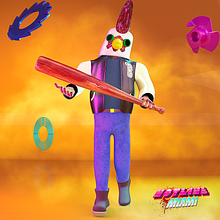 Mi Proyecto del curso: Diseño de personajes en Cinema 4D: del boceto a la impresión 3D. Een project van 3D, 3D-animatie, Art to,  Concept art,  Creativiteit,  3D-ontwerp, 3D-karakterontwerp, Videogame-ontwerp, Digitale illustratie, Rigging y Videogames van r3d_shert - 22.07.2020