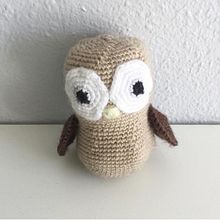 Patrón de ganchillo de búho . % Marella Gonzalez tarafından hazırlanan Sanat ve El Sanatları projesi - 06.08.2020