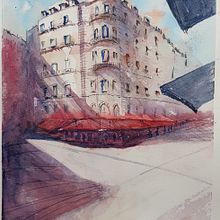 My project in Architectural Sketching with Watercolor and Ink course. Un progetto di Illustrazione architettonica di noel_cephas - 17.07.2020