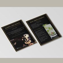Flyer Evento AV Group / Bacardi (propuesta) Ein Projekt aus dem Bereich Plakatdesign, Produktdesign und Grafikdesign von Vick Fichtner - 22.04.2018