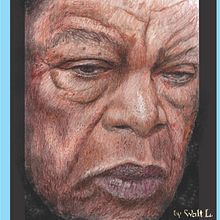 tribute to Congressman John Lewis  . Portrait Drawing project by Walt Landers - 07.23.2020