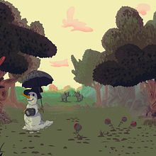 Mi Proyecto del curso: Concept Art: introducción al diseño de escenarios. Un progetto di Disegno, Disegno digitale, Illustrazione tradizionale e Pittura di Sebastián Ruiz Diaz - 23.07.2020