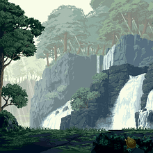 Meu projeto do curso: Introdução ao desenho de personagens em pixel art. Projekt z dziedziny Projektowanie gier i Pixel art użytkownika raivaldemarin - 23.07.2020