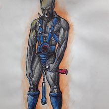 Mi Proyecto del curso: Ilustración para cómics: anatomía de un superhéroe. Drawing project by sbaffinatalia - 09.23.2020