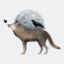 My project in Digital illustration with coloured pencils course. Digital Illustration project by silentgirl - 07.24.2020