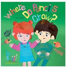 My book “Where Do Pencils Grow” (on Amazon) . Children's Illustration project by Anzhalika Yarashevich - 07.24.2020