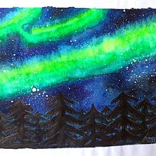 Mi Proyecto del curso: Técnicas modernas de acuarela. Un proyecto de Dibujo artístico e Ilustración con tinta de mitxu13 - 02.05.2020