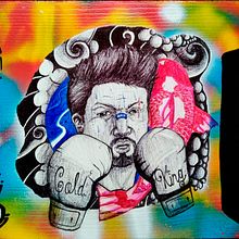 * Strong *. Desenho artístico, Desenho de retrato, Desenho realista, H, Lettering, Ilustração tradicional, e Pintura projeto de David Ricardo Gonzalez Ariza - 18.06.2020