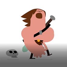 Quina barbaritat. Un proyecto de Animación 2D, Dibujo digital, Diseño de personajes, Ilustración digital y Motion Graphics de Albert Campillo Lastra - 25.07.2020