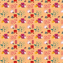 Mi proyecto de patterns. Un progetto di Disegno, Graphic design e Illustrazione tradizionale di Tatiana Noelí Avalos - 25.07.2020