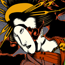 Mi Proyecto del curso: Diseño de merchandising para TENSHI NO YUME. Un progetto di Design, Graphic design e Illustrazione tradizionale di Manuel Camacho - 25.07.2020