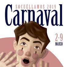 Propuesta cartel Carnaval Socuéllamos 2019 - Premiado. Poster Design project by Fernando Fernandez Camacho - 12.21.2018