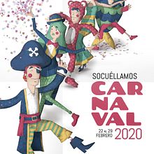 Propuesta cartel Carnaval Socuéllamos 2020 . Poster Design project by Fernando Fernandez Camacho - 12.27.2019