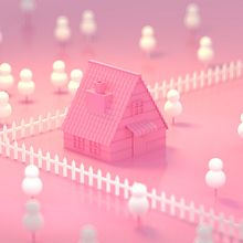 Bubble Hum House. Un proyecto de 3D, Diseño 3D y Modelado 3D de Hgo Bridge - 25.07.2020