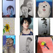 Sobre mim. Un proyecto de Dibujo, Dibujo a lápiz, Dibujo artístico, Dibujo de Retrato y Dibujo realista de Bruna Ferreira - 25.07.2020