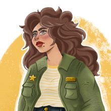 Sandra. Ilustração digital projeto de Alexandra Beltran Molina - 23.07.2020