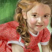 Dibujo de retratos. Desenho de retrato, Desenho realista e Ilustração digital projeto de Alexandra Beltran Molina - 05.06.2020