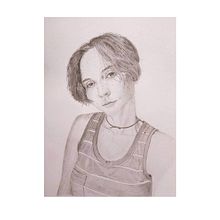 Mi Proyecto del curso: Retrato realista con lápiz de grafito. Pencil Drawing, Portrait Drawing, and Realistic Drawing project by Ronald Gamarra - 07.25.2020