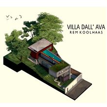 Ilustración Digital: Villa Dall'Ava / Rem Koolhaas. 3D, Architecture, and Architectural Illustration project by Consuelo Mardones Mödinger - 07.25.2020