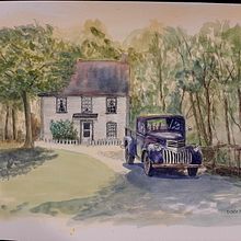 casa de campo. Street Art, Fine Arts, Drawing, Painting, and Watercolor Painting project by pgietz - 07.25.2020