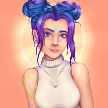 Lilac. Digital Painting project by David Katona - 08.08.2020
