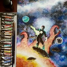 My project in Modern Watercolor Techniques course. Projekt z dziedziny Malowanie akwarelą użytkownika franciscojmendez76 - 26.07.2020