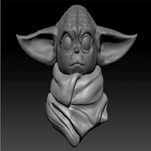 Proyecto 1- Baby Yoda . % David Chicango tarafından hazırlanan 3D Tasarım projesi - 07.26.2020