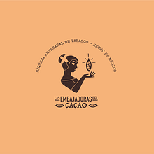 Las embajadoras del cacao | Chocolate. Un proyecto de Br, ing e Identidad, Diseño, Diseño gráfico, Ilustración tradicional e Ilustración vectorial de Paola Estrada - 27.07.2020