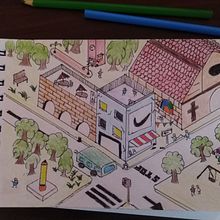 Final Project. Traditional illustration project by Christian Bolaños - 07.27.2020