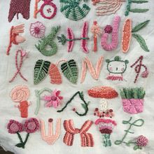 My project in Introduction to Raised Embroidery course. Embroider project by Margarida Vasconcelos - 07.27.2020