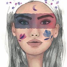 My project in Illustrated Portrait in Watercolor course. Pintura em aquarela projeto de Julie Smyth - 27.07.2020