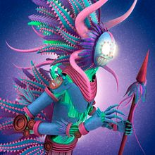 Mi Proyecto del curso: Modelado de personajes en Maya. Projekt z dziedziny 3D i  Projektowanie 3D użytkownika Adrian Lopez - 12.11.2020