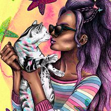 Reto Instagram . Artistic Drawing, Portrait Drawing, Digital Drawing, Traditional illustration, and Digital Illustration project by Delia Sesma Galipienzo - 07.27.2020