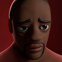 George Floyd. 3D Modeling project by Laura Beneto - 06.01.2020