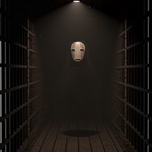 No Face - El Viaje de Chihiro. 3D Animation, and 3D Modeling project by Laura Beneto - 05.11.2020