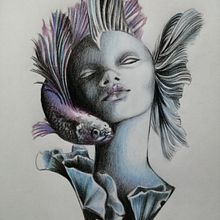 Mi Proyecto del curso: Retrato creativo en claroscuro con lápiz. Projekt z dziedziny R, sunek ołówkiem,  R, sunek art, st i czn użytkownika Soledad Martínez - 27.07.2020