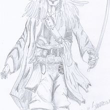 Jack Sparrow . Desen de Daniel Mourelle - 07.27.2020
