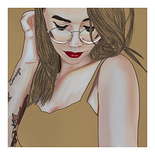 Mi Proyecto del curso: Ilustración con pastel y lápices de colores. Traditional illustration project by Ayoze Magua - 07.27.2020