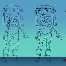 Fábrica de personajes ilustrados Aaron Garcia. Digital Drawing project by Soniko Probot - 07.29.2020