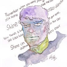 Meu projeto do curso: Caderno de retratos em aquarela Ein Projekt aus dem Bereich Artistische Zeichnung von Vasco Gil - 28.07.2020
