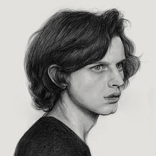 Mi Proyecto del curso: Retrato realista con lápiz de grafito. Projekt z dziedziny R, sunek ołówkiem, R, sunek anatomiczn,  R, sunek art, st, czn, Portret, R, sunek realist, czn, Trad, c i jna ilustracja użytkownika Mónica Burgos Llaguno - 30.07.2020