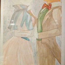 Susurros del corazón . Traditional illustration, Painting, and Watercolor Painting project by Ariadne Flores - 07.28.2020