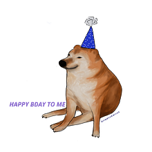 Chems de cumpleaños . Artistic Drawing, Character Design, Design, and Digital Illustration project by Ariadne Flores - 07.28.2020