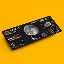 Billetes por Luna. Un progetto di Br, ing, Br, identit e Design di Alex Bardaș - 28.07.2020
