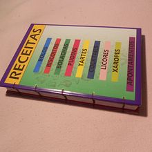 caderno de receitas. Un proyecto de Bellas Artes, Encuadernación y DIY de PAULA CUNHA - 25.07.2021