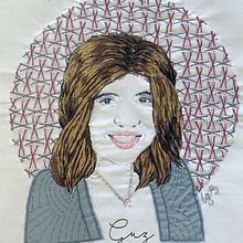 Mi Proyecto del curso: Creación de retratos bordados. Embroider project by adrianaguzherr - 08.03.2020